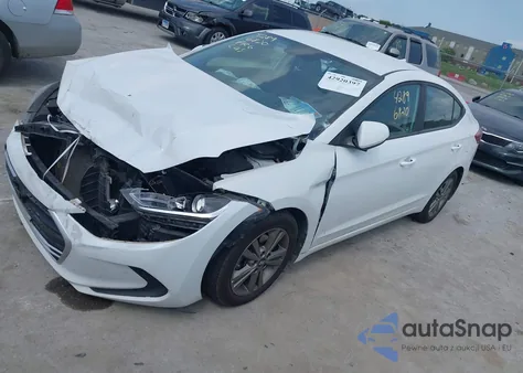 2018 Hyundai Elantra Sel from USA, damaged, VIN 5NPD84LF9JH257759